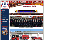 Desktop Screenshot of libertyfd.com