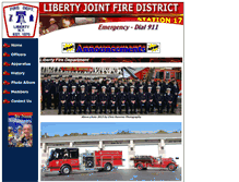 Tablet Screenshot of libertyfd.com